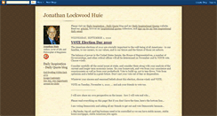Desktop Screenshot of blog.jonathanlockwoodhuie.com