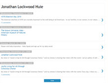 Tablet Screenshot of blog.jonathanlockwoodhuie.com